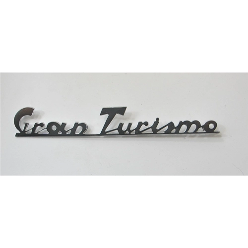 Heckschildbeschriftung, 170 mm lang, für VESPA 125 GT R GRAN TURISMO aus Aluminium ro 151714