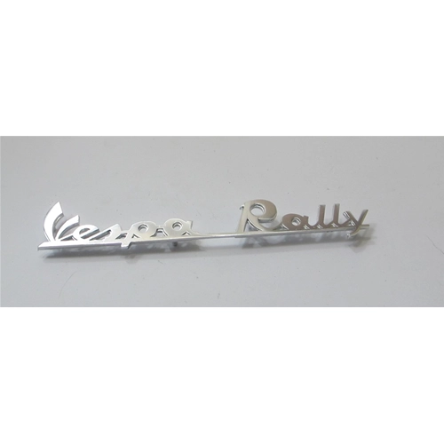 Rear plate lettering, 160 mm long, for VESPA 180 RALLY ro 121012