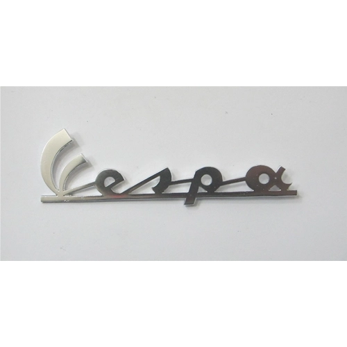 Letras para la placa frontal, de 120 mm de largo, para VESPA 200 RALLY primera serie de 1972 a 1974 en aluminio ro 141345