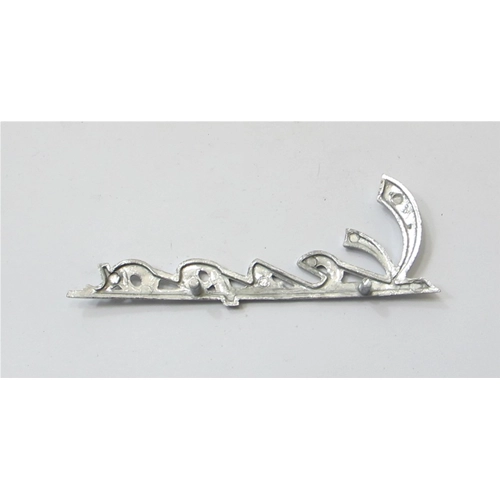 Letras pequeñas de aluminio para la placa frontal del escudo VESPA 50 125 ET2 ET4 PX