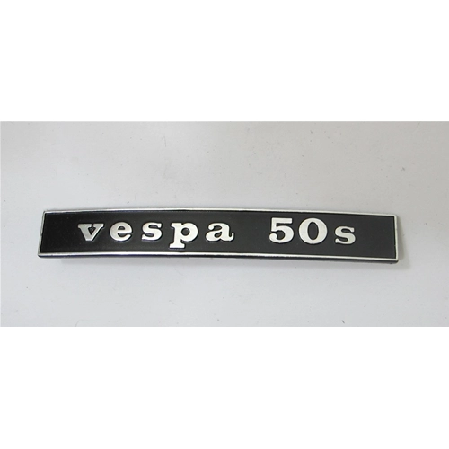 Inscription sur plaque arrière en aluminium pour VESPA 50 S en aluminium ro 152510
