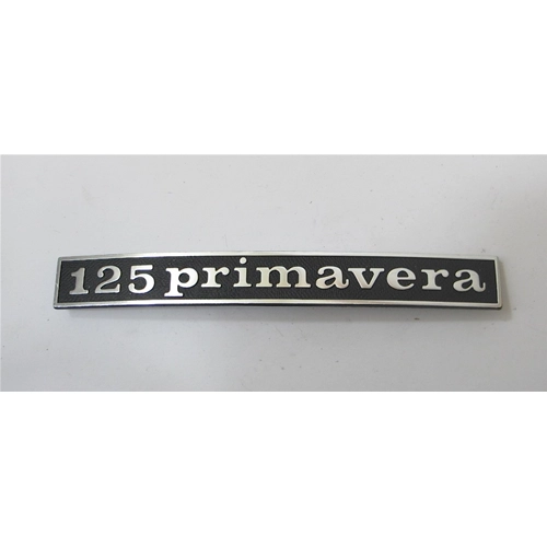 Heckbeschriftung aus Aluminium für VESPA 125 PRIMAVERA ro 145340