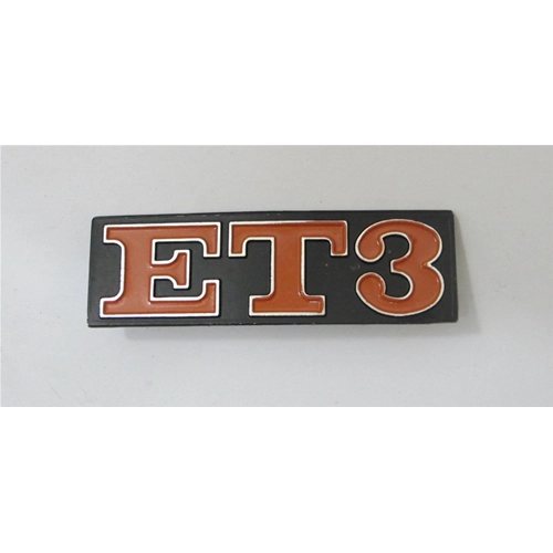 Placa trasera de aluminio ET3 para VESPA 125 ET3 PRIMAVERA ro 158562