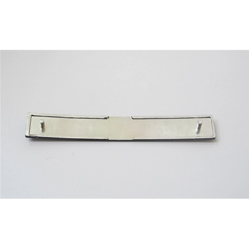 Rear aluminum plate lettering for VESPA 200 RALLY written in lowercase for second series in aluminum ro 152515 026793