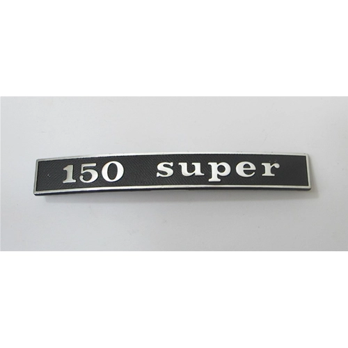 Heckplakette aus Aluminium für VESPA 150 SUPER (Ro 152513)
