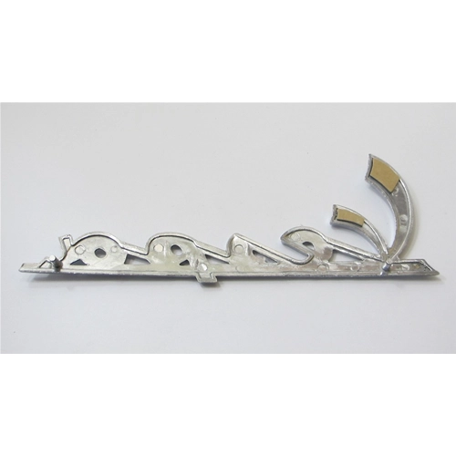 Aluminum side plate lettering measuring 178x56 mm for VESPA 50 125 ET2 ET4