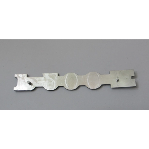Side plate lettering for bonnet body for VESPA PX PE P 200 E P200E in aluminium ro 181328