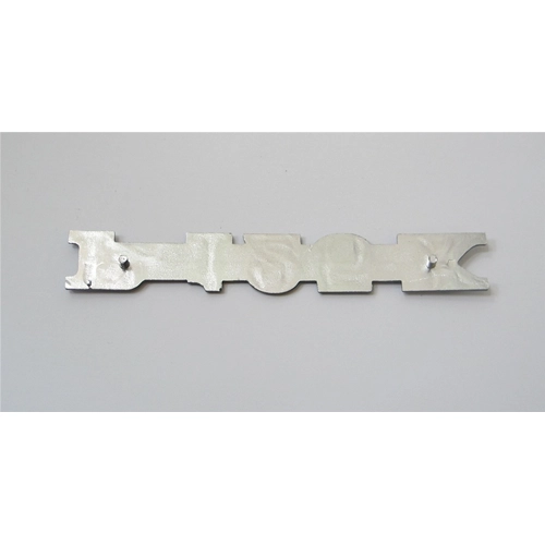 Letras para la placa lateral del capó de la VESPA PX P 125 X en aluminio ro 181372 181327