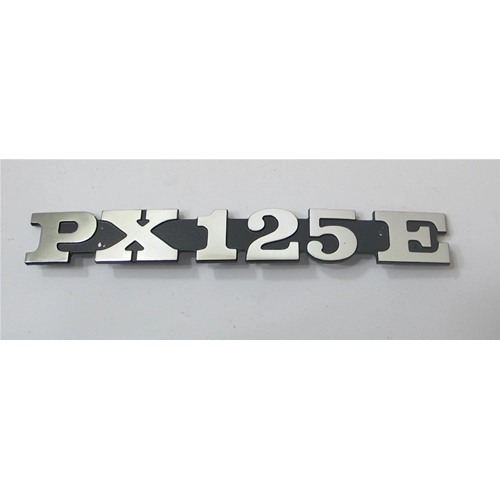 Side plate lettering for bodywork, bonnet and side panel for VESPA PX 125 E PX125E ARCOBALENO in aluminium ro 194717