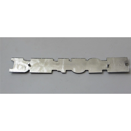 Side plate lettering for bodywork, bonnet and side panel for VESPA PX 125 E PX125E ARCOBALENO in aluminium ro 194717