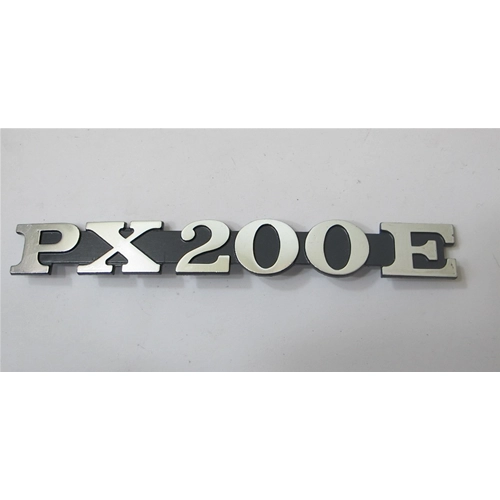 Letras para la placa lateral de VESPA PX 200 E PX200E en aluminio ro 195641