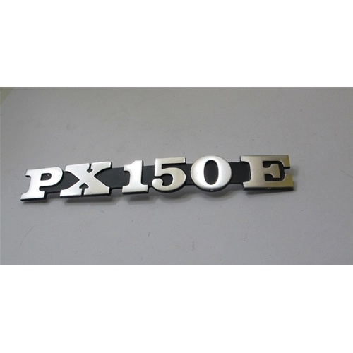 Side plate lettering for VESPA PX 150 E PX150E in aluminum ro 194718