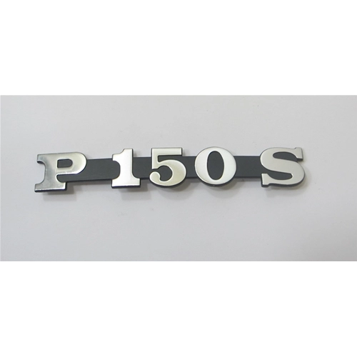 Letras para placas laterales de VESPA PX P 150 S - P150S en aluminio ro 182895