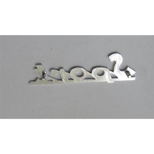 Inscription pour plaque avant VESPA 50 90 125 150 180 SPORT
