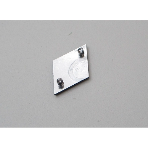 Plaque d'immatriculation « R » sur fond noir pour VESPA 125 GT R GRAN TURISMO ro 151716 122314