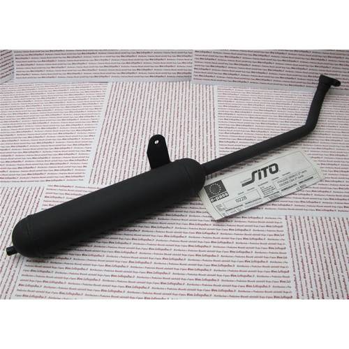 Exhaust for PIAGGIO 50 BRAVO GILERA CBA second series approved Website