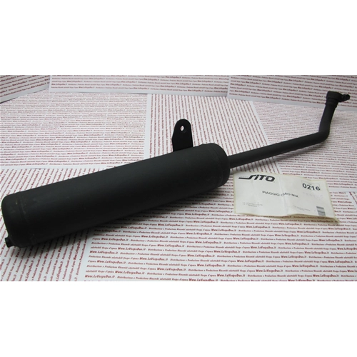 SITO 0216 muffler for PIAGGIO 50 CIAO MIX