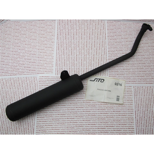 SITO 0216 muffler for PIAGGIO 50 CIAO MIX