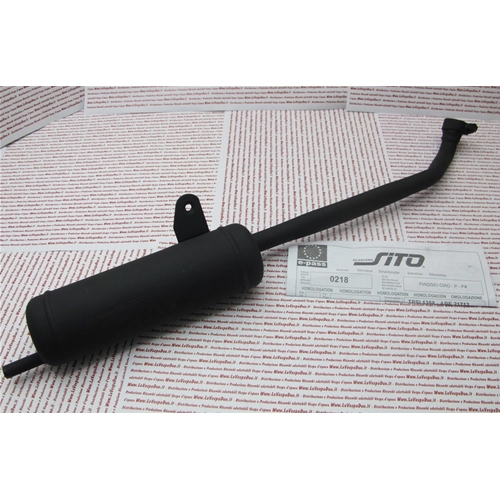 Muffler for PIAGGIO 50 CIAO P PX approved Website