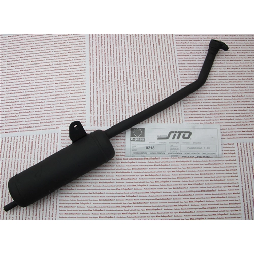 Muffler for PIAGGIO 50 CIAO P PX approved Website