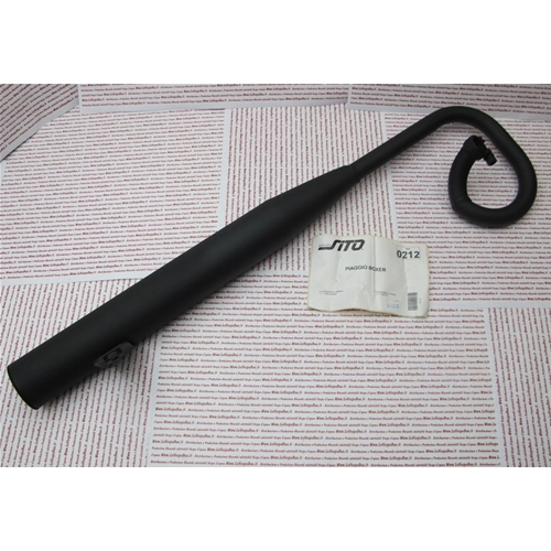 Approved exhaust for PIAGGIO 50 BOXER.