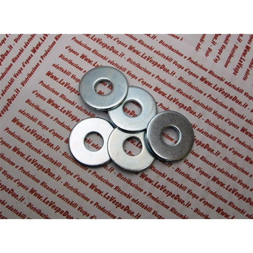 Rondelle M10 pour tablier plat, grand modèle, diamètre intérieur 10 mm x diamètre extérieur 30 mm, pour la fixation du boulon moteur des Vespa 50, 90 et 125 ET3 Primavera (1 pièce)