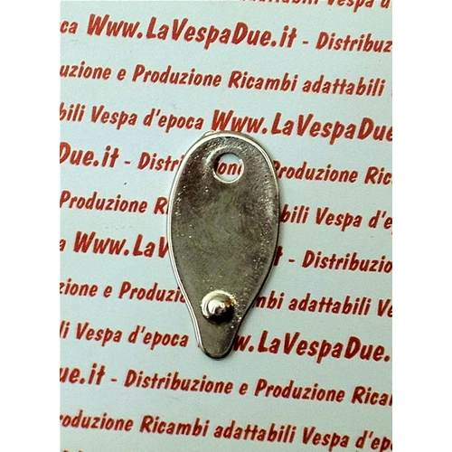 Lock cover without rivet and washer NEIMAN with 4.1 mm hole VESPA 50 50 125 150 SUPER 180 SS GL GT GTR TS SPRINT VELOCE RALLY ro 174628 070604 Italian product