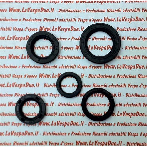Kit de joints d'huile moteur pour PIAGGIO 50 CIAO BOXER BRAVO monovitesse avec variateur