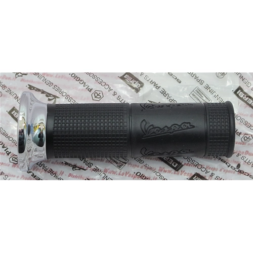 Poignée droite d'origine chromée noire pour VESPA PX PE 80 125 150 200 PX modèle 2011, compatible avec tous les modèles PX (CM083806)