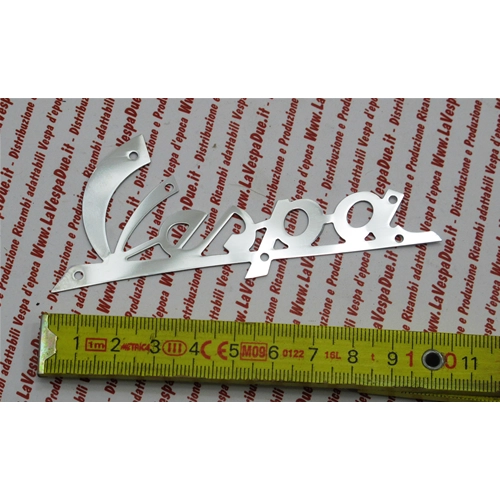 Plaque avant chromée avec trous de rivets pour VESPA VNB1T à VNB3T VNA1 VNA2 (produit italien)