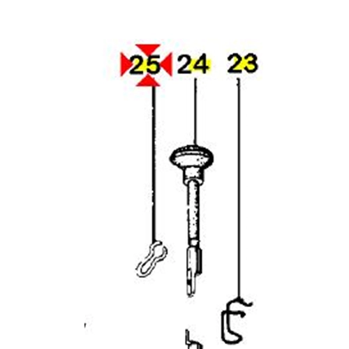 Muelle de retención de la barra de acoplamiento neumática del motor de arranque para VESPA 125 150 150 160 180 200 VNB TS VBA GS SS COSA PX PE RALLY SPRINT TS SUPER ro 050207