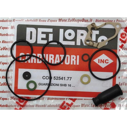 SHB 16 CARBURETOR overhaul gaskets for VESPA 50 APE 50 ro 154755