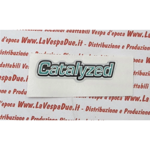 Autocollant latéral de capot en résine CATALYZED pour VESPA PX 125 150 200