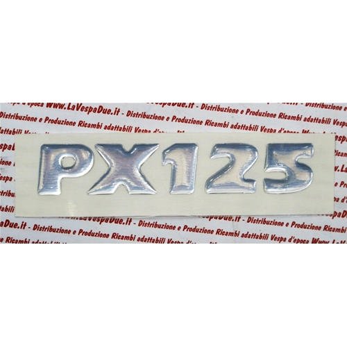Placa adhesiva de resina para capó y carrocería lateral de VESPA PX 125 ro 575795