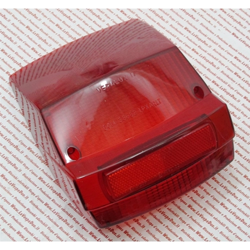 Luz trasera de FRENO DE PLÁSTICO VERALUX para VESPA PX PE 125 150 200 PRIMERA SERIE ro 162741
