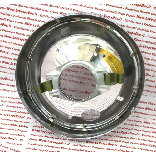 Groupe optique de phare SIEM Ø 115 pour VESPA 125 VNB 3 4 5 6T 150 VBA VBB 160 GS complet avec écrou annulaire et support de lampe ro 092326 150384