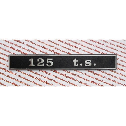Placa trasera de aluminio para VESPA 125 TS TS ro 156202