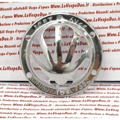 Máscara de bocina sin tratar para pintar o cromar para VESPA 125 150 160 GS VBB VNB adaptable a todos los modelos.