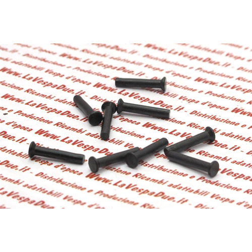 10 remaches de hierro mm 3x17.5 para fijar el amortiguador para VESPA 50 125 150 200 PX PE PK COSA ro 005765