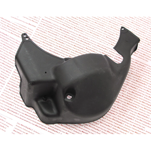 Protection de panneau moteur sous le cache du volant moteur en plastique d'origine Piaggio pour VESPA PX 125 T5 ro 227173
