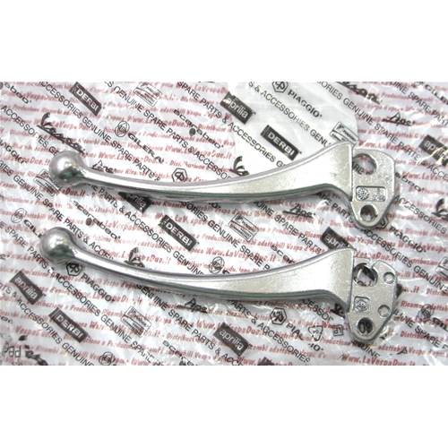 1 Maneta de freno y embrague pulida original Piaggio para VESPA 125 150 200 PX T5 1 pieza ro 2425314