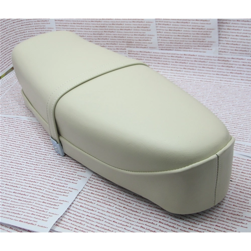 Asiento color marfil con cerradura para VESPA 50 90 125 ET3 PRIMAVERA 50 125 RLN