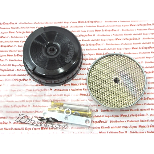 Filtro de aire completo PINASCO 25160007 para modificación del carburador SHBC 19.19 VESPA 50 125 NLR PRIMAVERA ET3