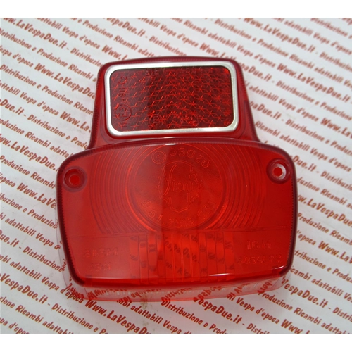 Feu arrière rouge SIEM avec réflecteur pour VESPA 50 90 SUPER SPRINT 125 PRIMAVERA