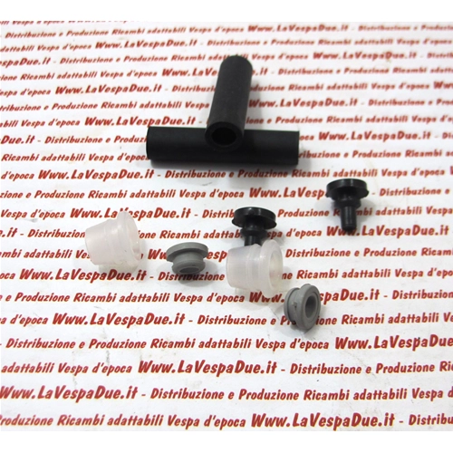 Kit de joints de capot droit et gauche pour Vespa 125, 150 Sprint, 160 GS et 180 SS (pour Vespa avec capots amovibles).