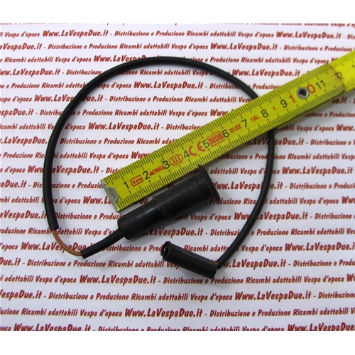 Cavetto di contatto lungo cm 30 completo di boccola frecce indicatori di direzione lampeggiatori per cofano VESPA PX 80 125 150 200 PE ARCOBALENO r.o. 194004