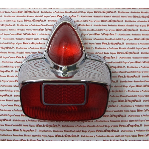 SIEM chrome rear light for VESPA 125 150 160 GS GL VNA VNB VBB ro 089442 089195 181728 complete with gasket