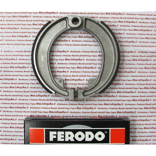 FERODO front or rear brake shoes for LAMBRETTA J 100 J 125