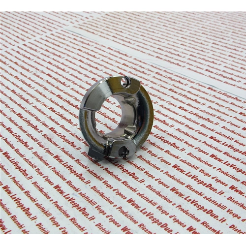 Gear shift pulley flange for VESPA 125 V30T V31T V32T V33T 125 U VU1T APE 150 AB1T AB2T on the handlebar in polished aluminum