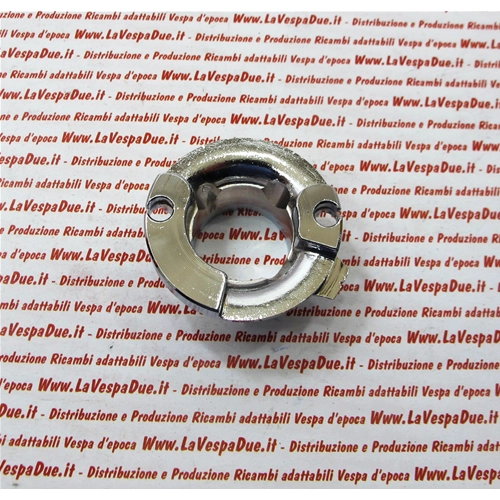 Gear shift pulley flange for VESPA 125 V30T V31T V32T V33T 125 U VU1T APE 150 AB1T AB2T on the handlebar in polished aluminum